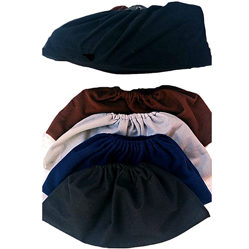 Flannel Shoe Cover with Sole 3