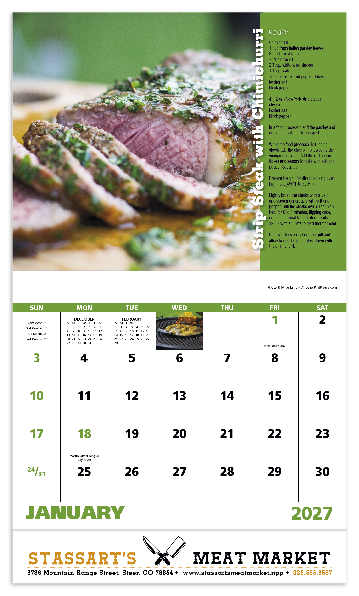 Good Value™ Grilling - Stapled Calendar 47