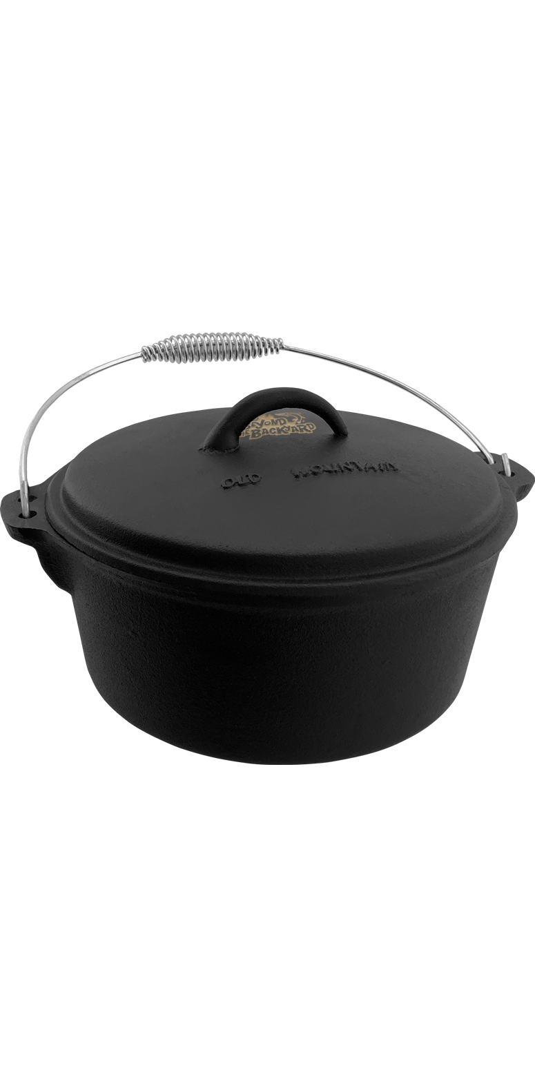 Old Mountain 4.5 Qt Flat Bottom Dutch Oven 4