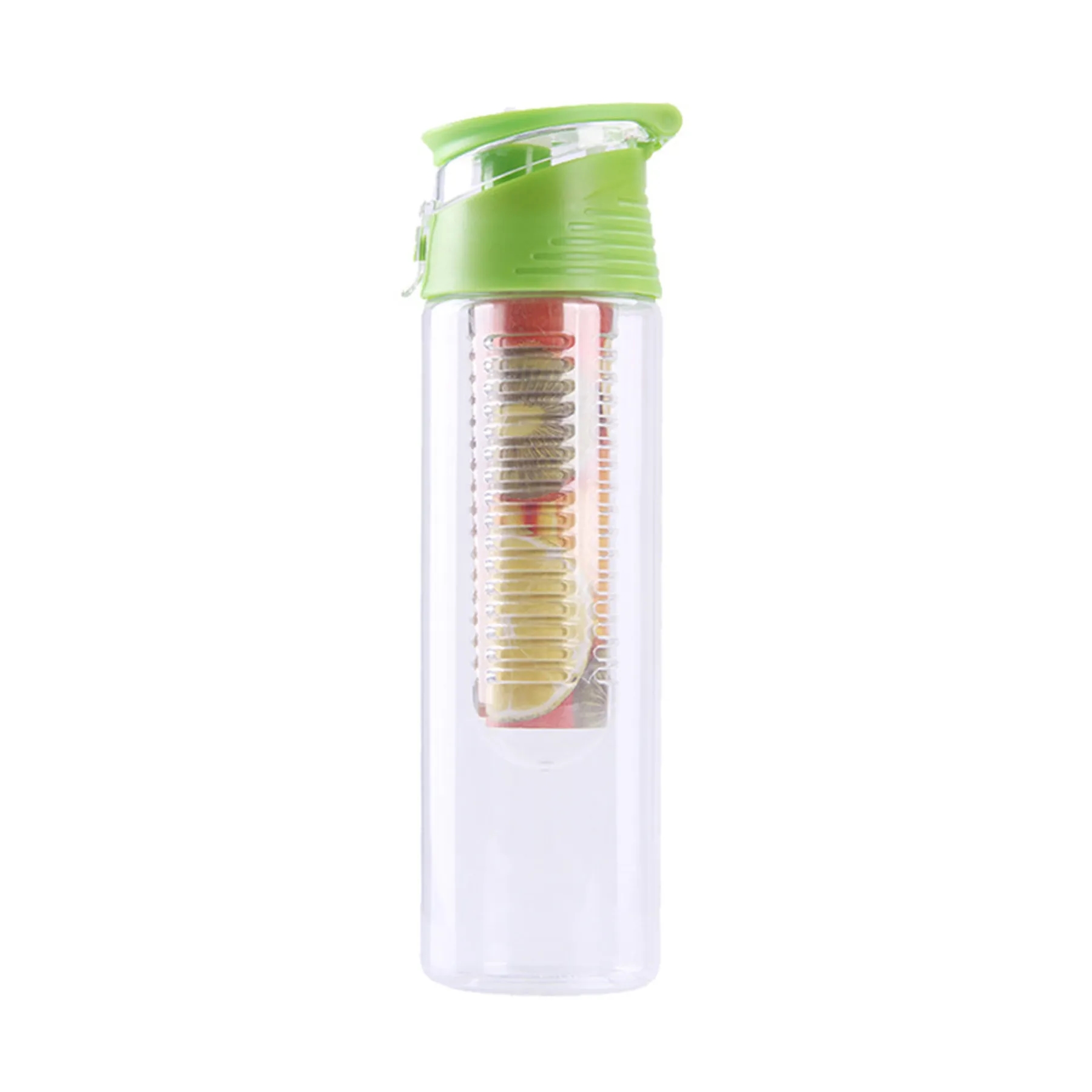 Plastic 700ml Fruit Transparent Sports Kettle 4