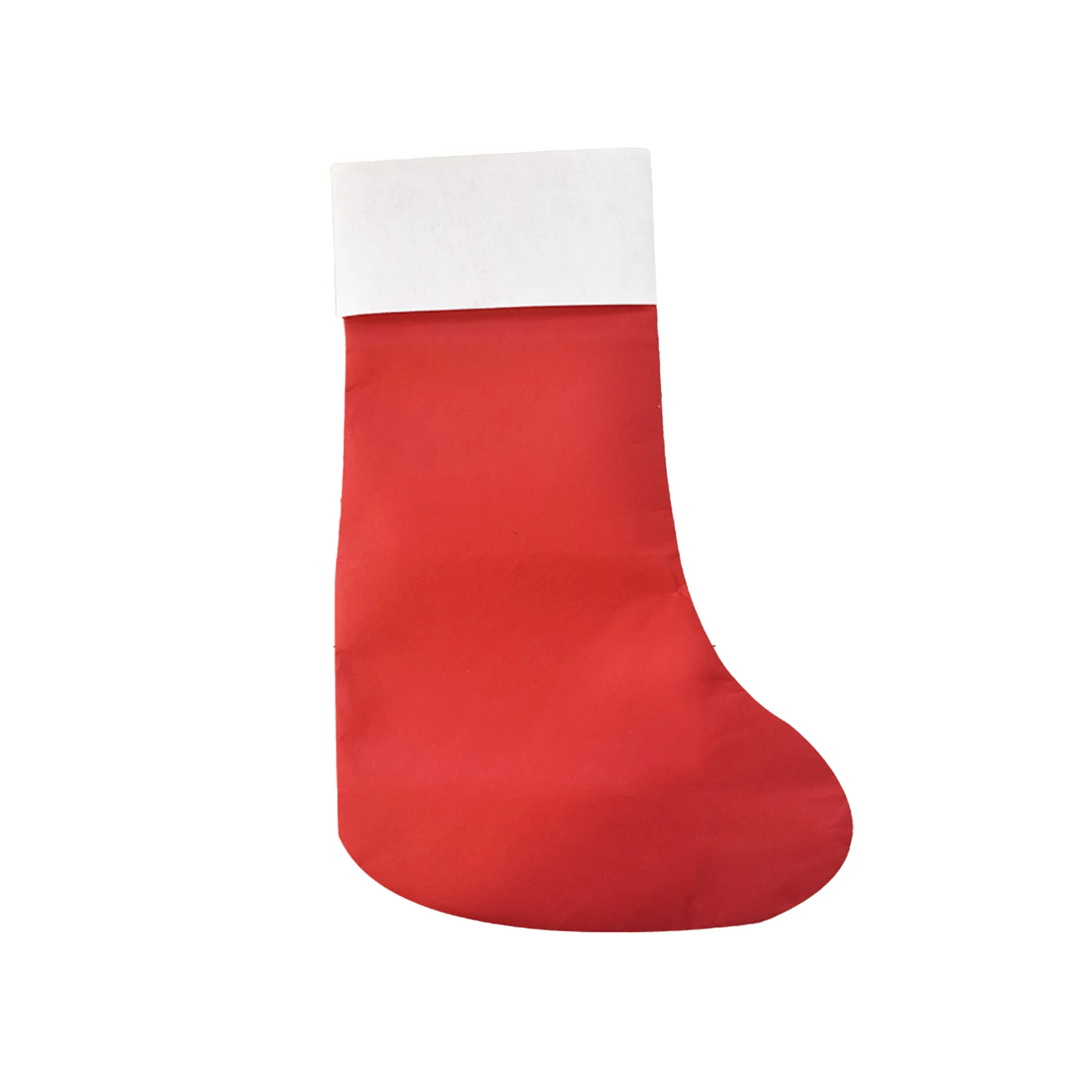 MOQ 30 Felt Christmas Stock Hanging Decorative Gift Bag 1