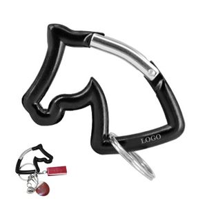 Charming Horse Head Shaped Carabiner 21