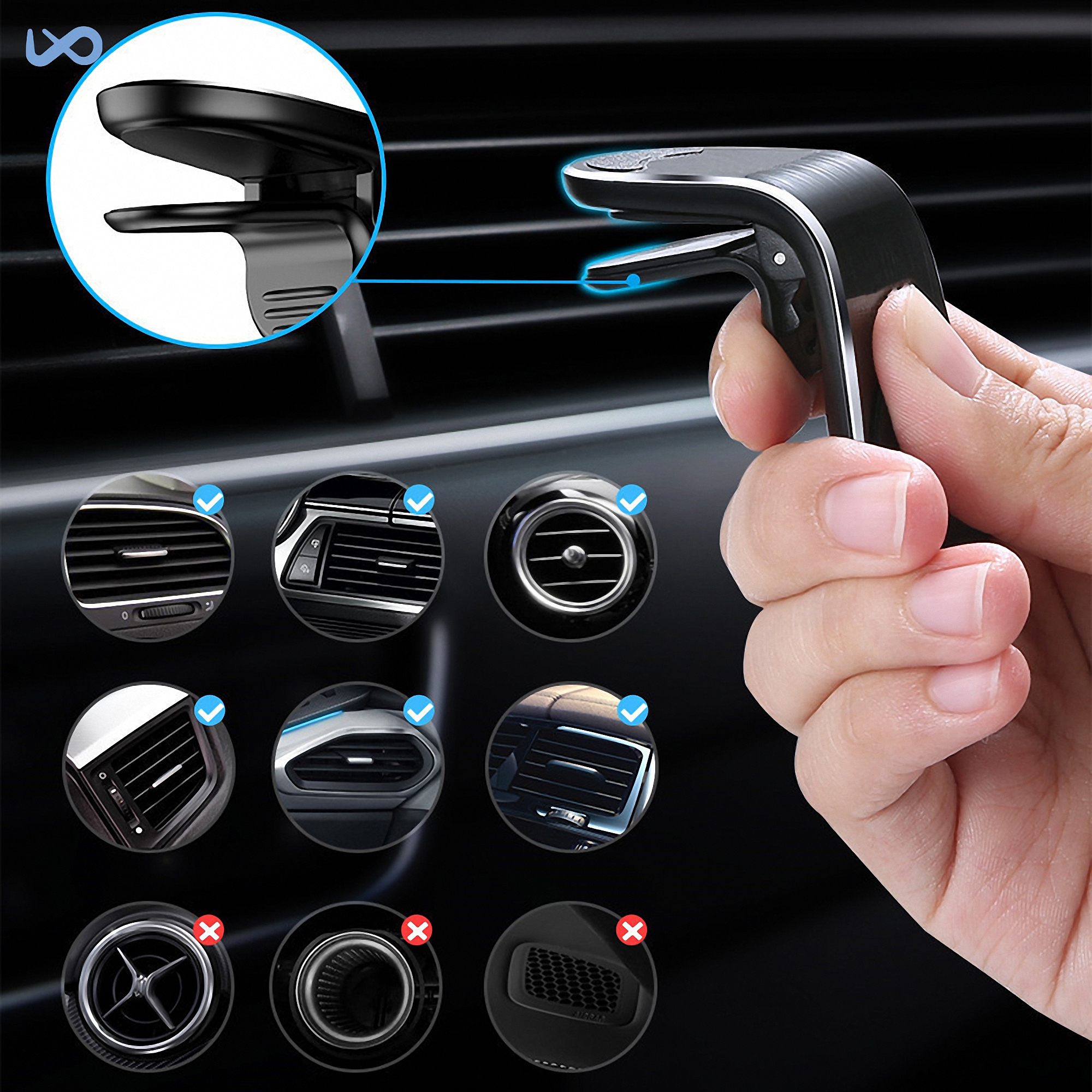 Magnetic Phone Mount for Car 3