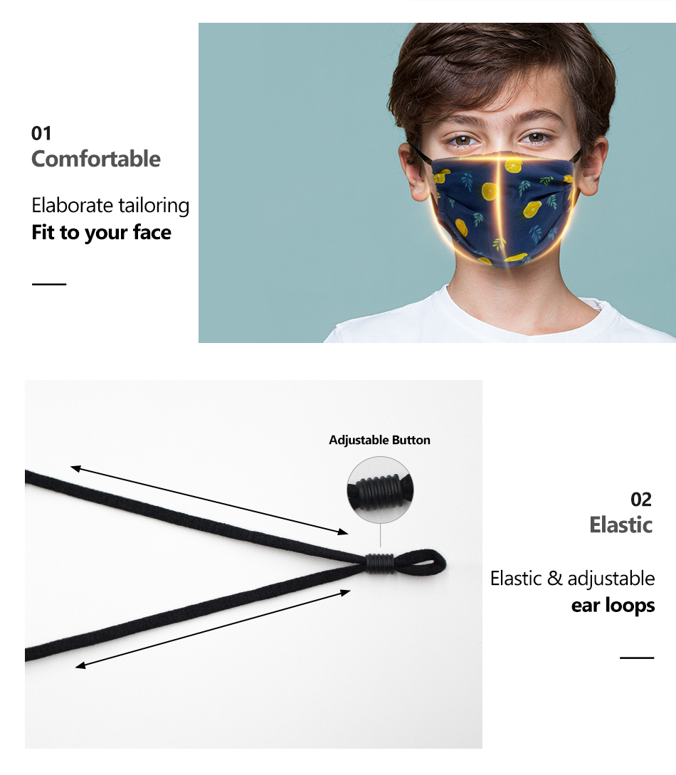 Custom Face Mask - CHILDREN'S FACE MASK - Sublimation 5