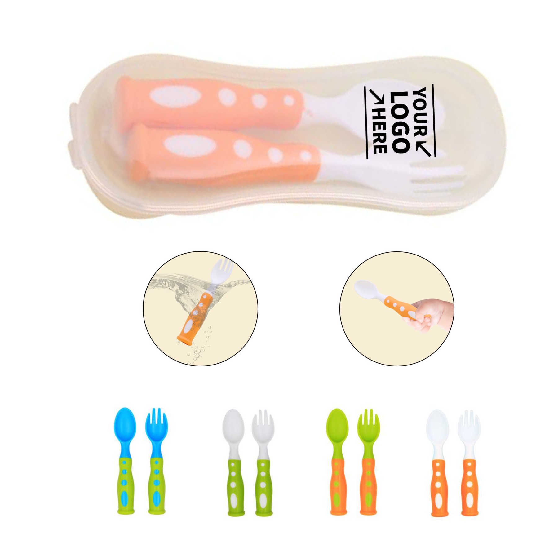 Baby Learning Spoons And Forks Set