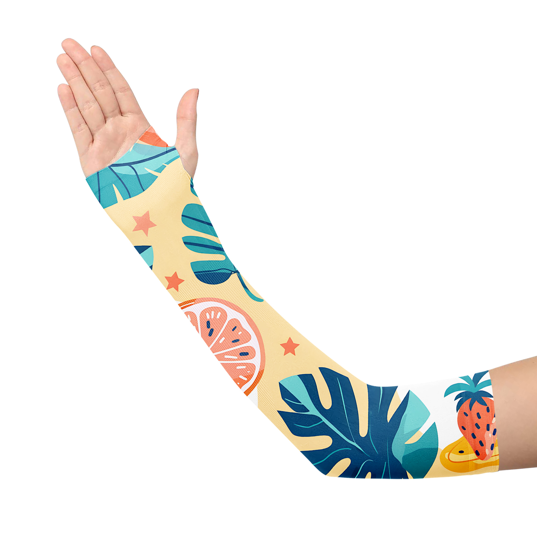 Custome Full Color Sublimation Cooling Arm Sleeve 10