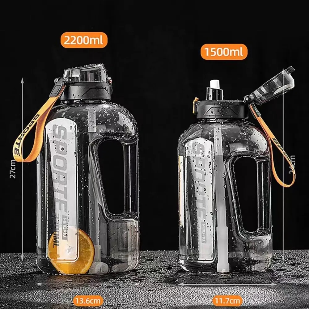 50oz Water Bottle with handle 6