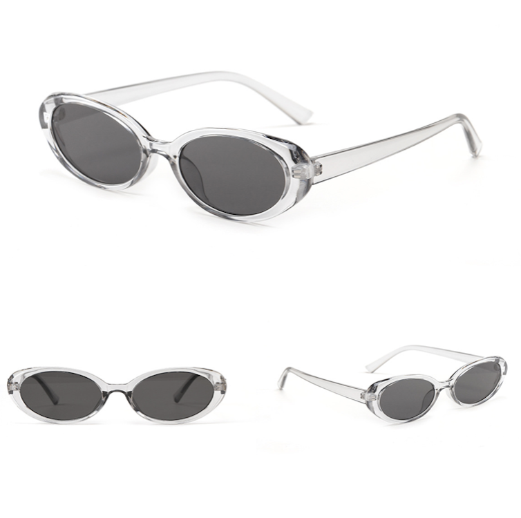 Polarized Retro Oval Sunglasses 7