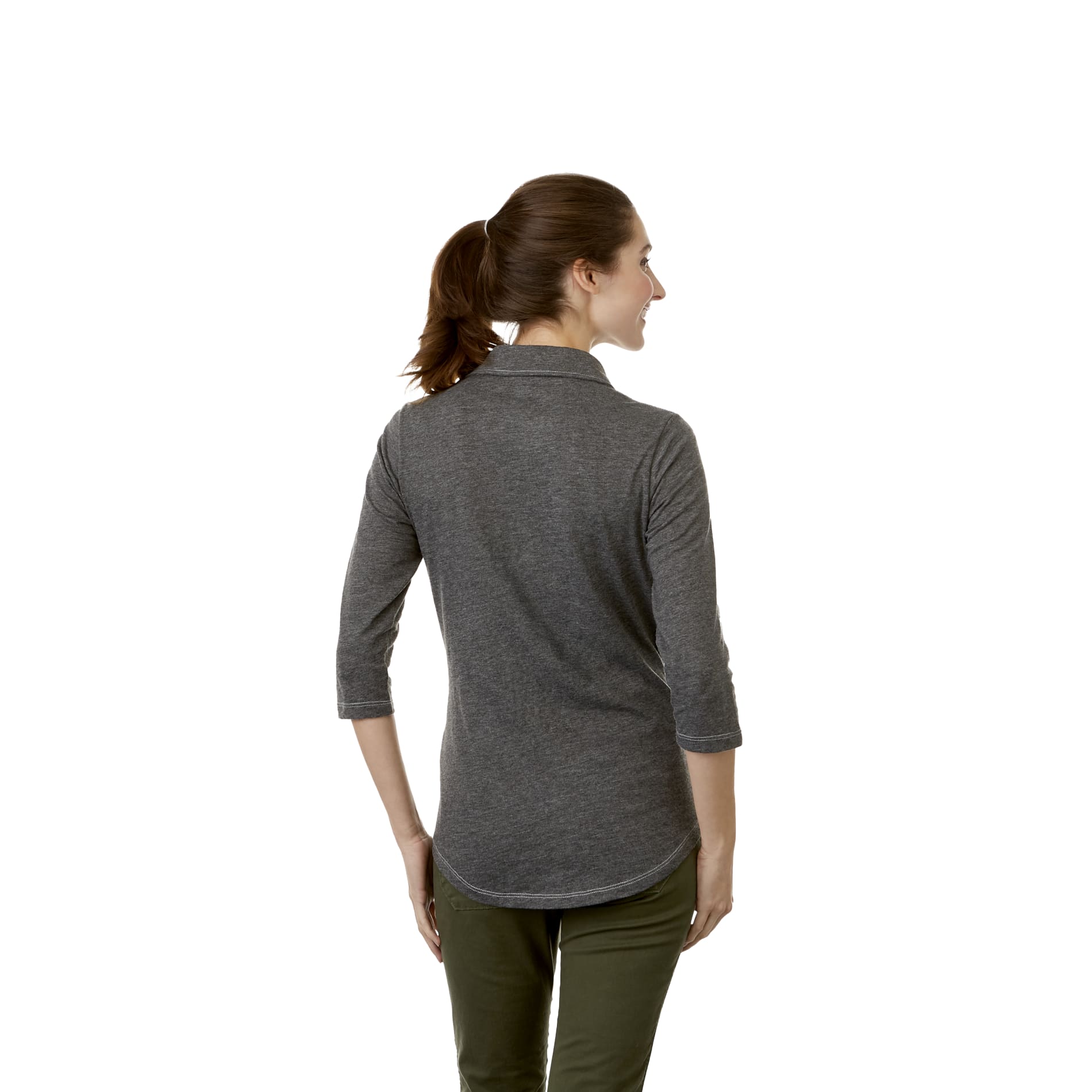 Women's TIPTON Three Qtr Slv Polo 37