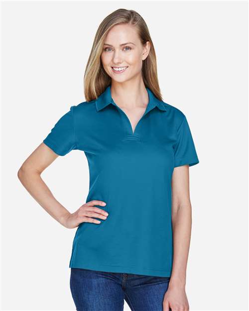 Women's CrownLux Performance® Plaited Polo - DG20W 43