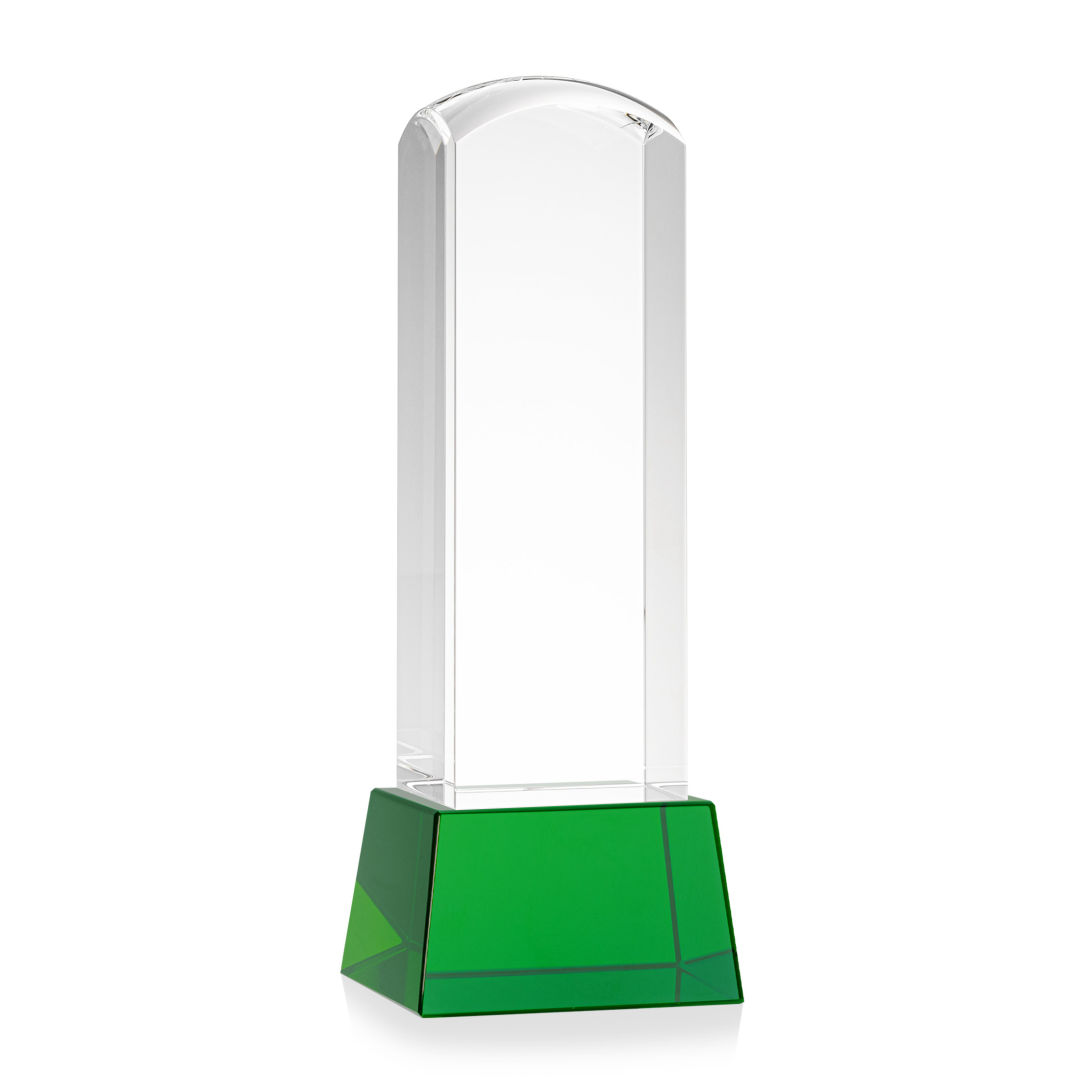 Silkwood VividPrint™ Award on Base - Green 7