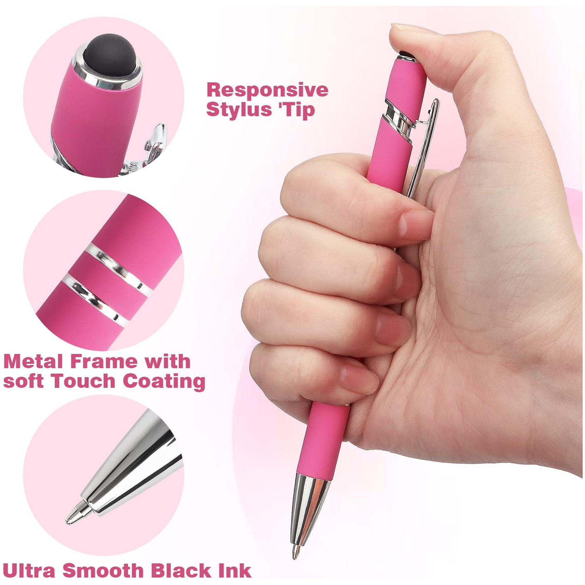 Dual Function Stylus and Ballpoint Pen 3