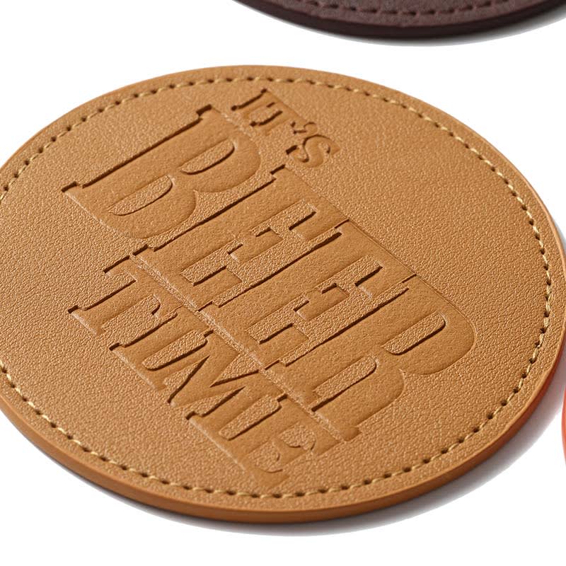 Custom Leather Coasters 29