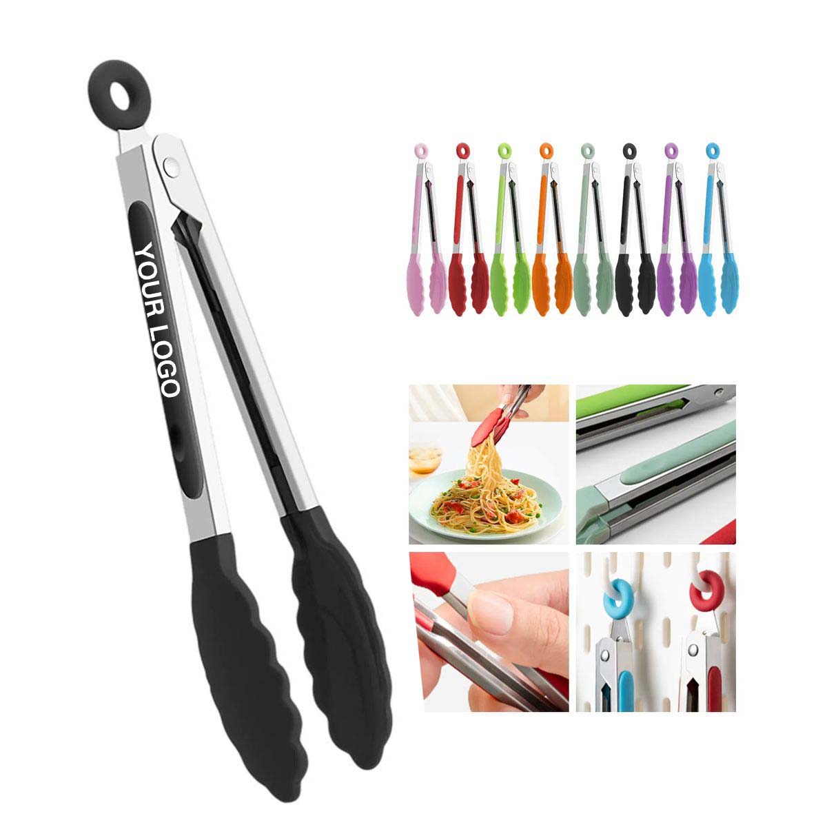 Multi Purpose Cooking Tongs for Safe Food Handling 6