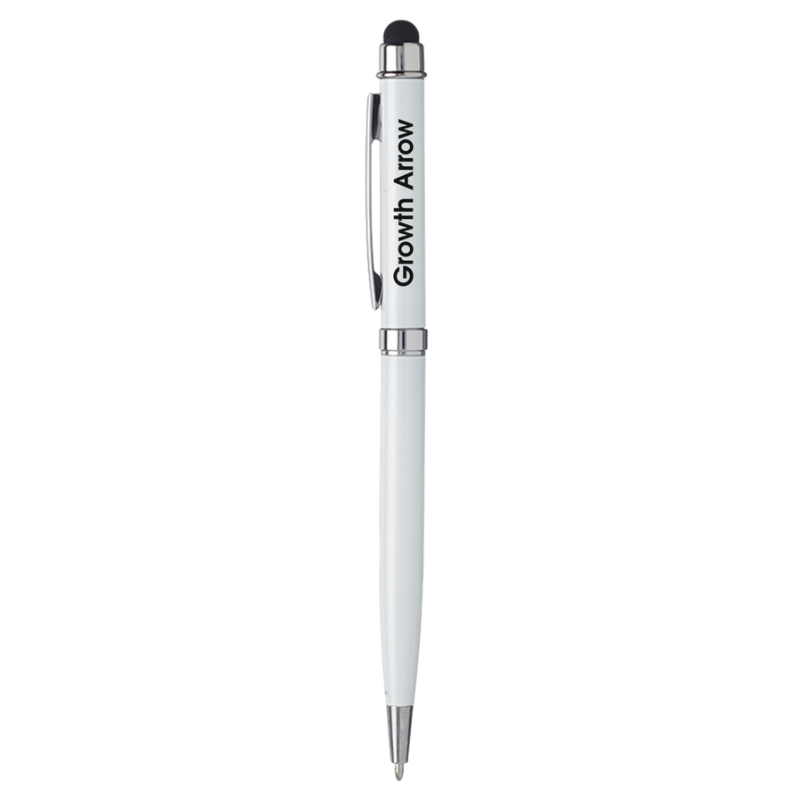 Slim Executive Metal Pen with Stylus 9