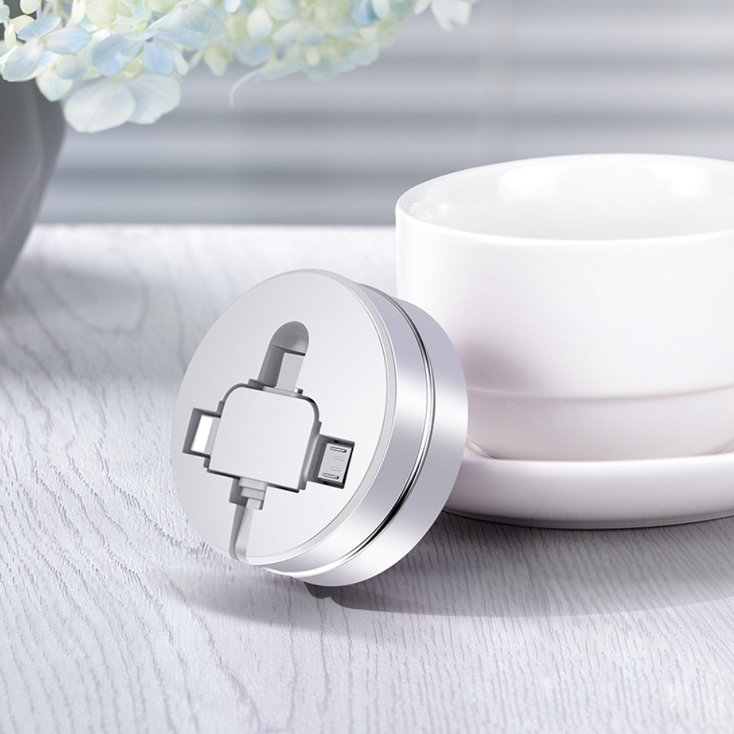 Multifunction Retractable USB Charger Cable 5