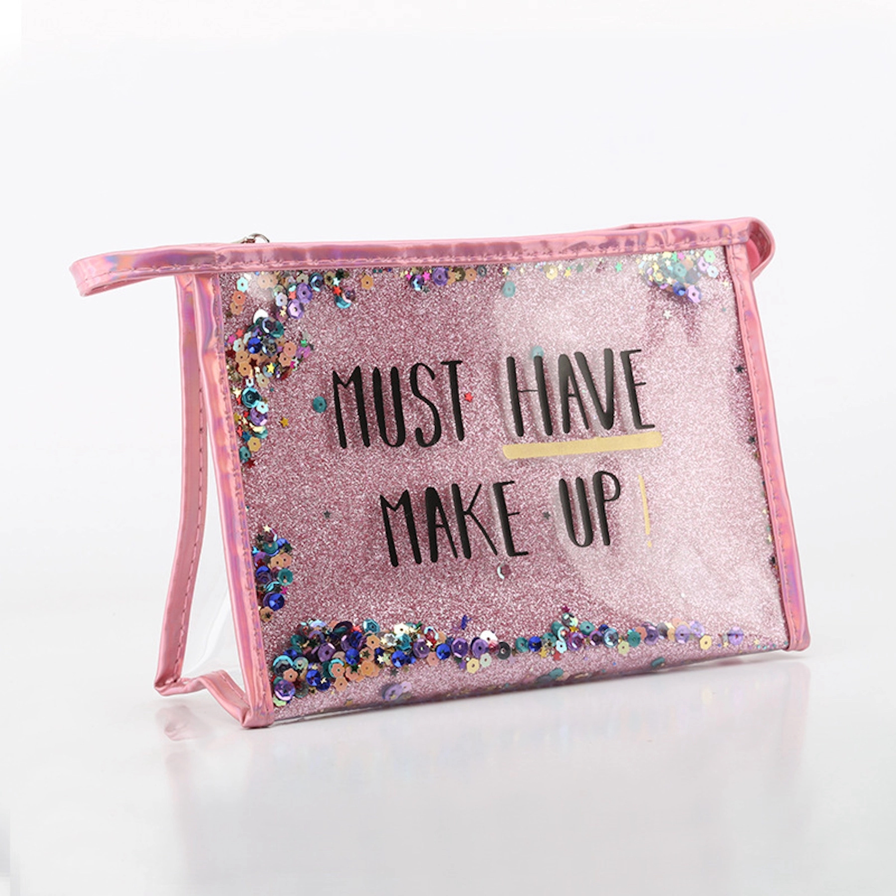 Fashion Creative Sequin Glitter Toiletry Pouch Cosmetic Bag 9