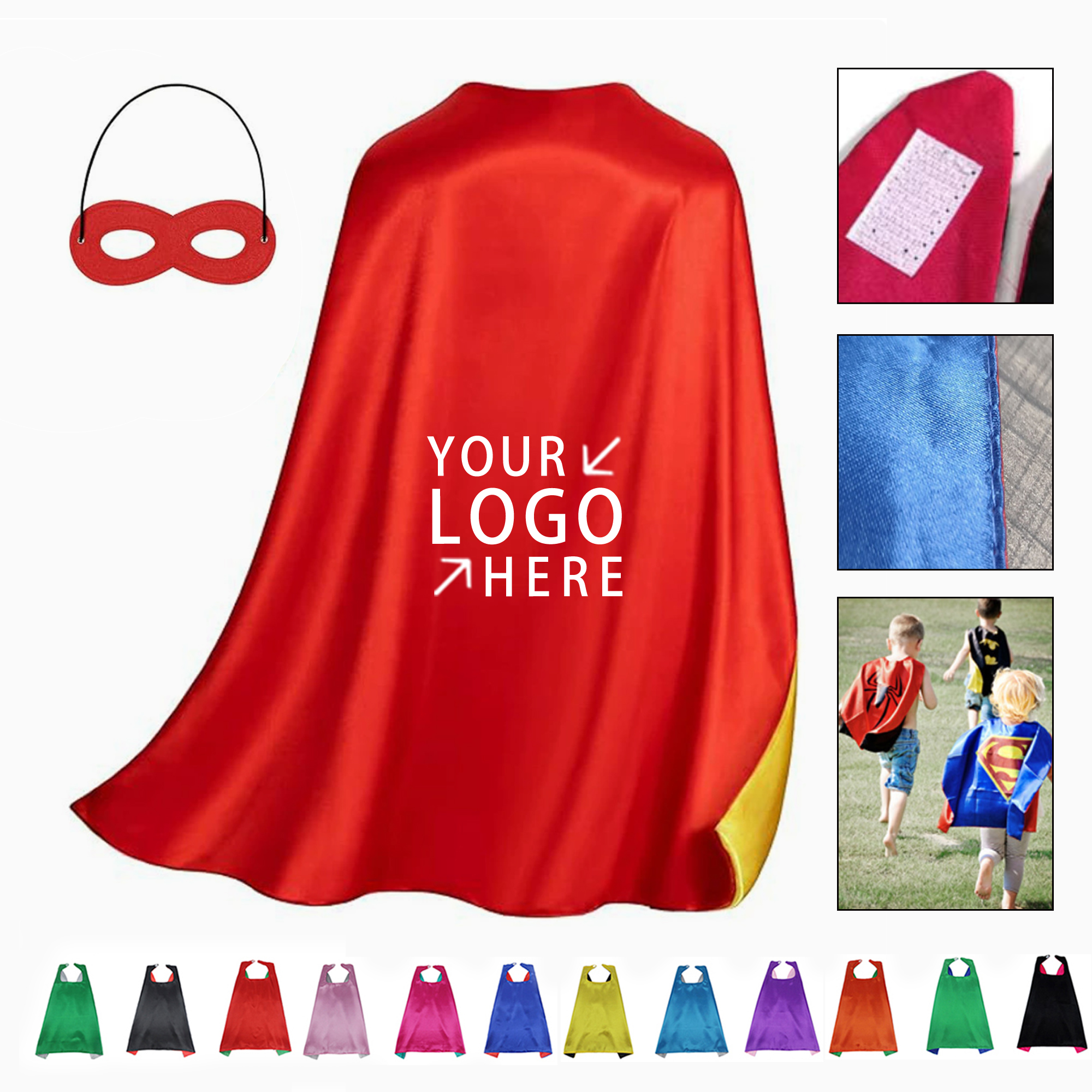 Hero Cape With Eye Mask 2