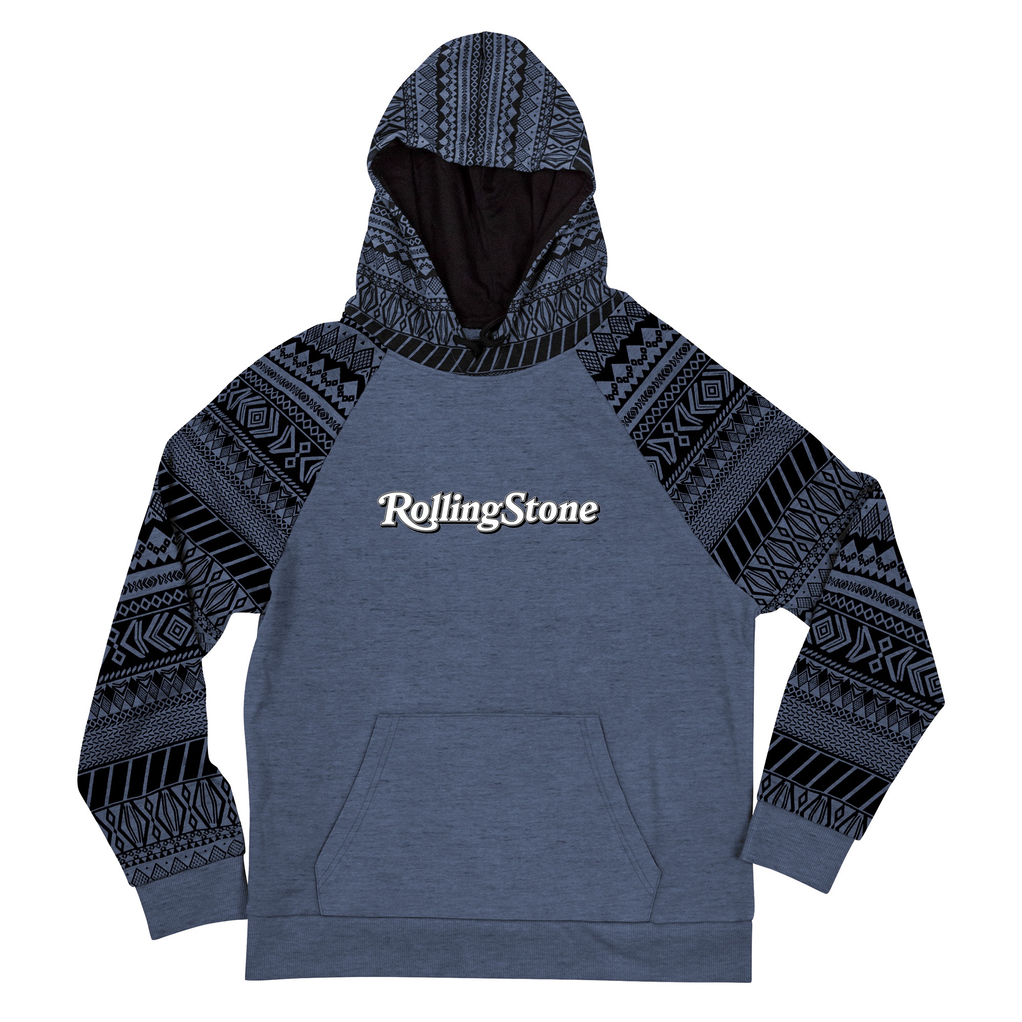 ACE Adult Pattern Blocked Cotton Hoodie 3
