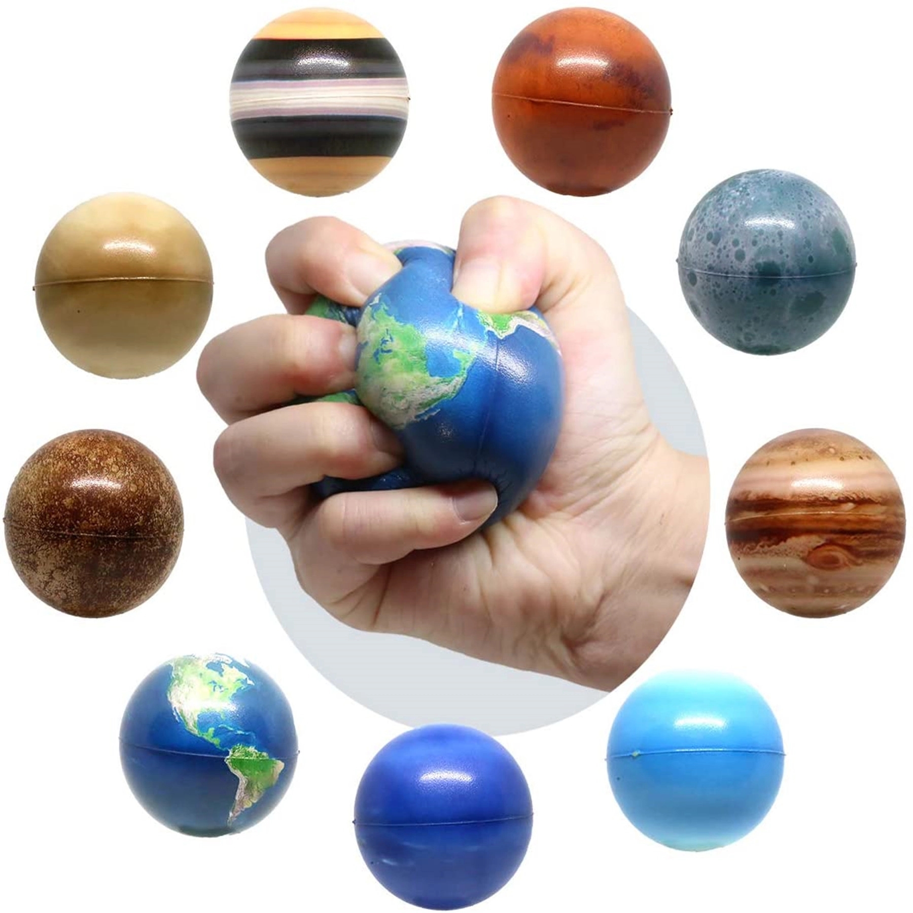 Planets Shape Foam Stress Balls 2