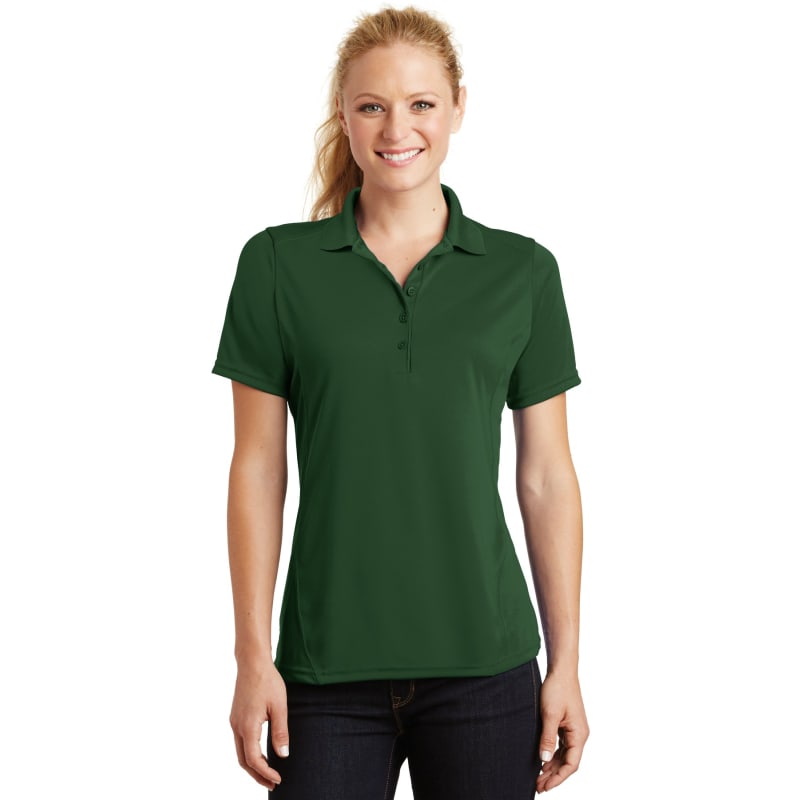 Sport-Tek Women's Dry Zone Raglan Accent Polo. 44