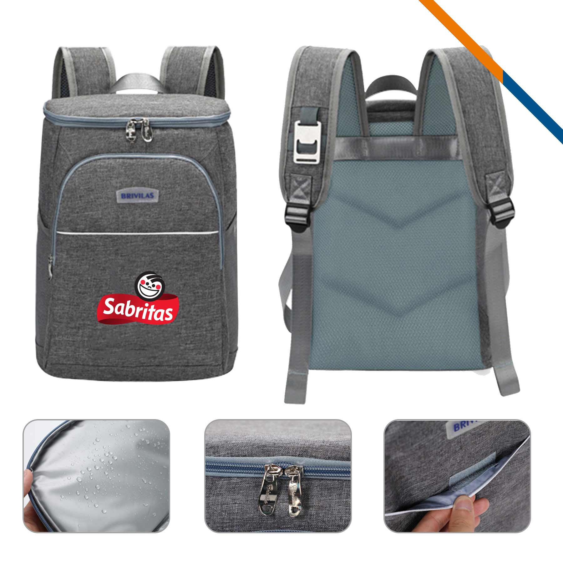 Panic PEVA Insulated Cooler Backpack 5