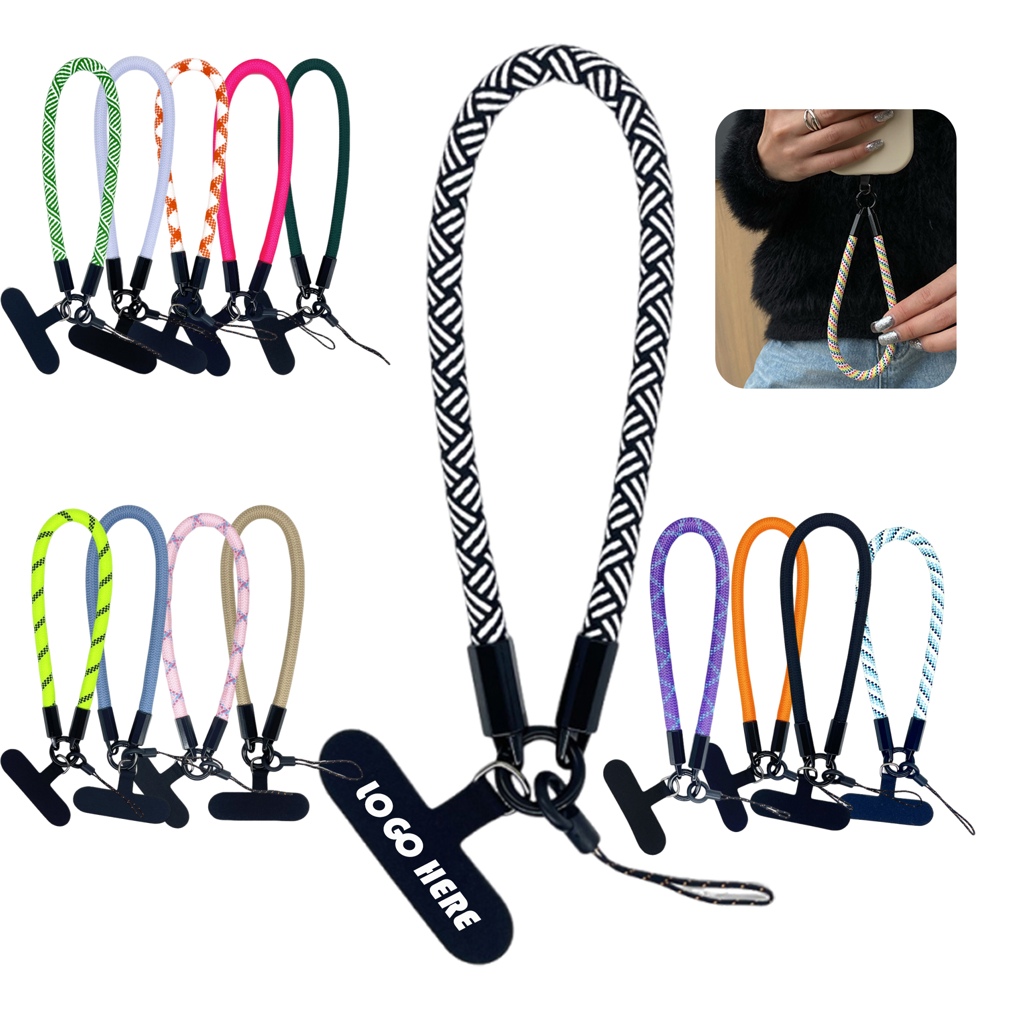 Logo Custom Phone Wrist Strap 2