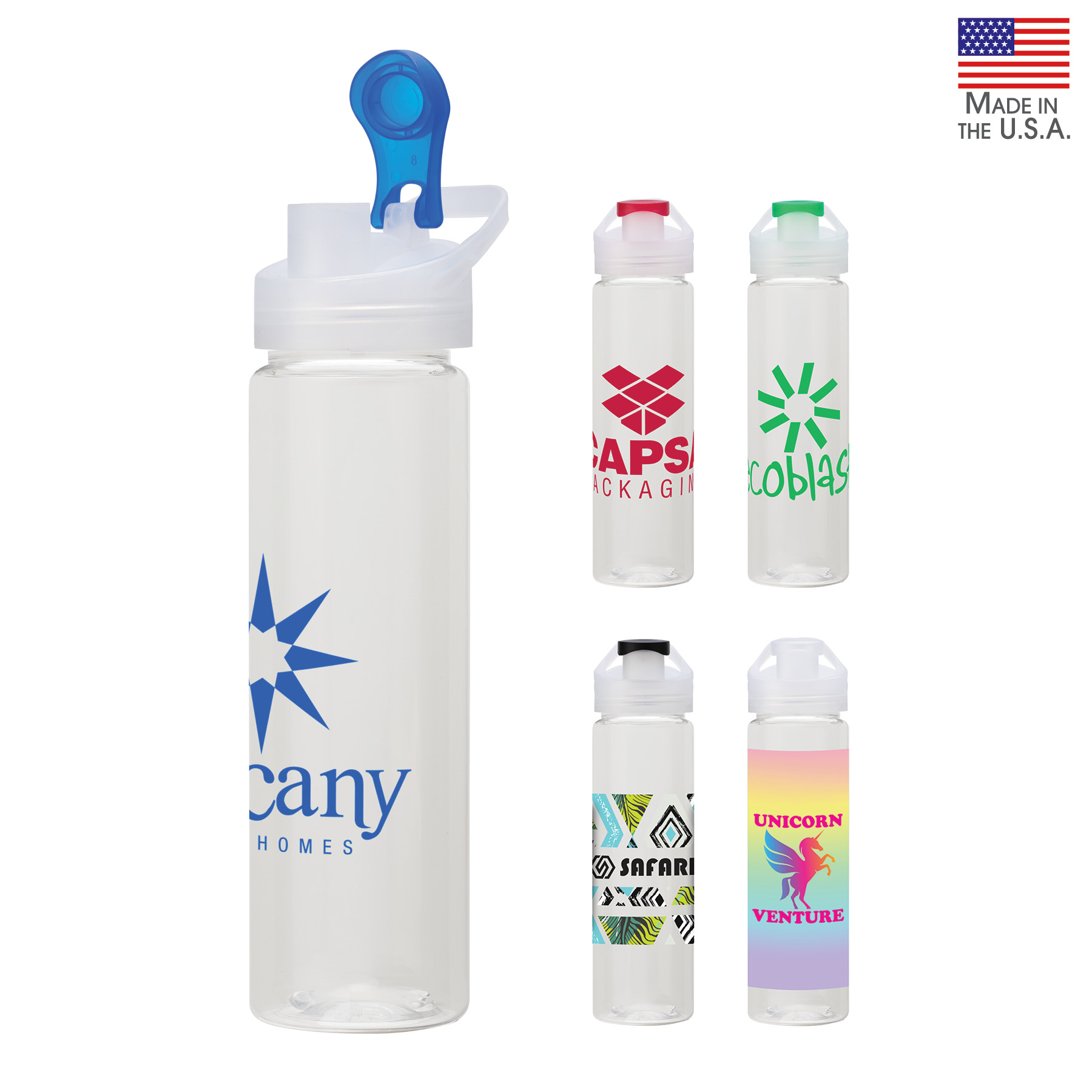NEWPORT VII 25 oz. PET Bottle with Chug Spout 8