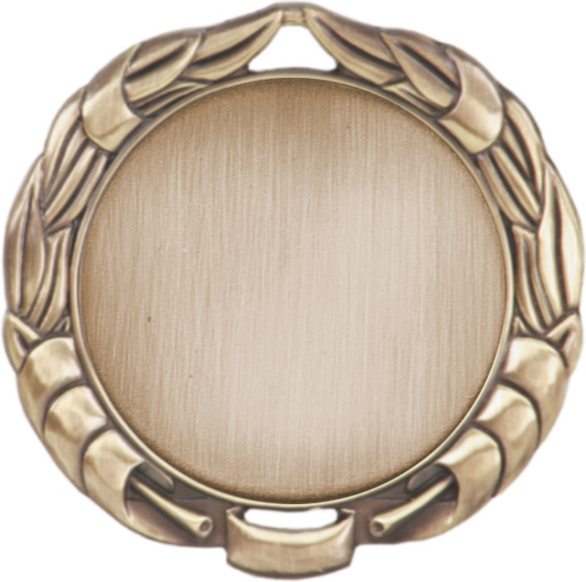 2 3/4" Bronze Wreath Medal w/2" Insert 19