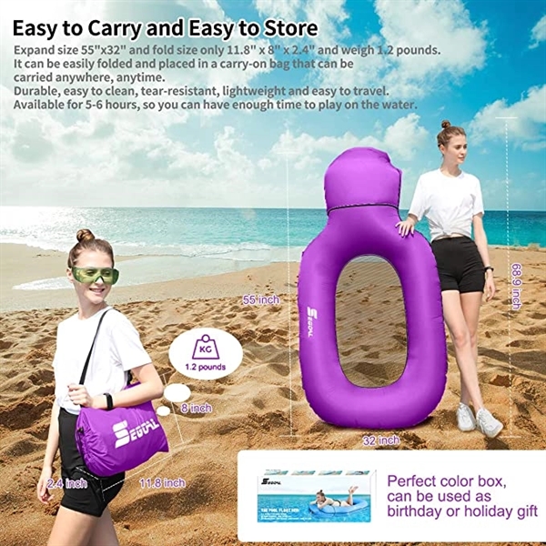 Inflatable Pool Floats Adult 6