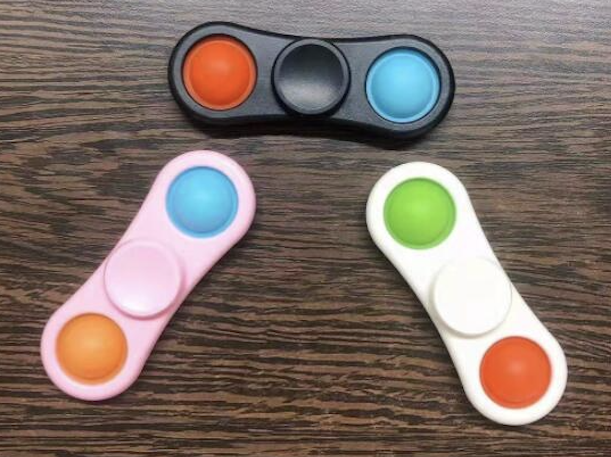 Fidget Spinner With Bubble Stress Reliever 2