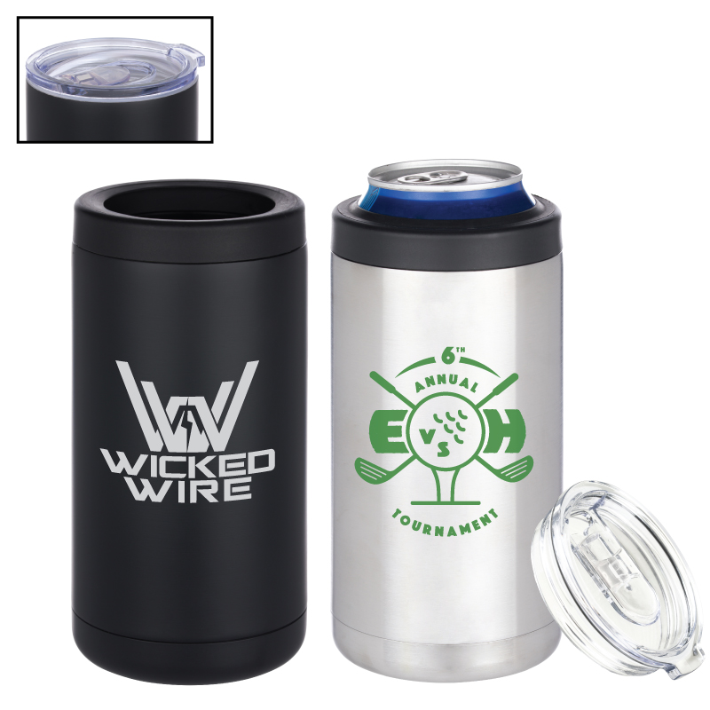 Tallboy 2 in 1 Vacuum Insulated Can Holder and Tumbler 1