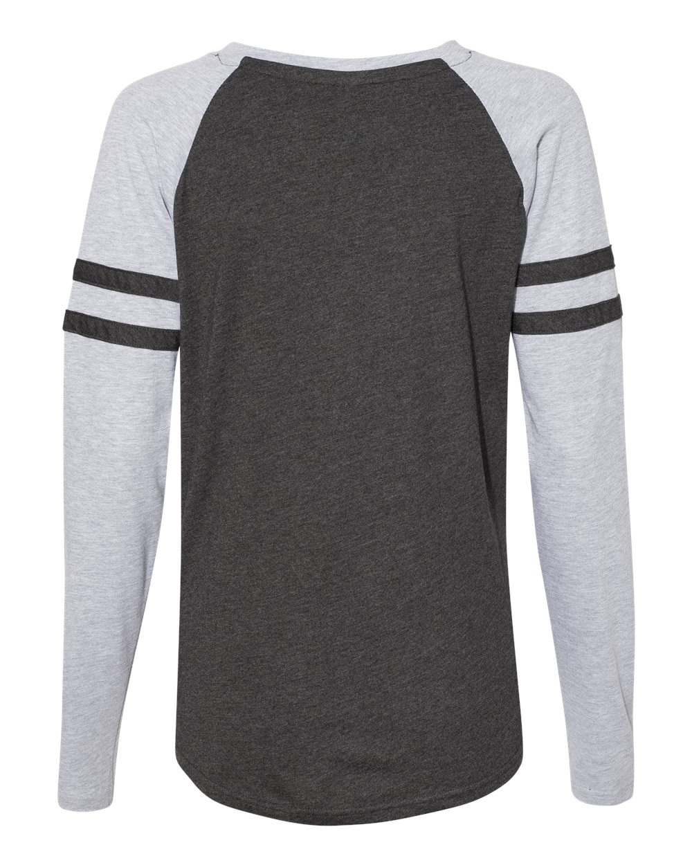 Women's Fine Jersey Mash Up Long Sleeve T-Shirt - 3534 16