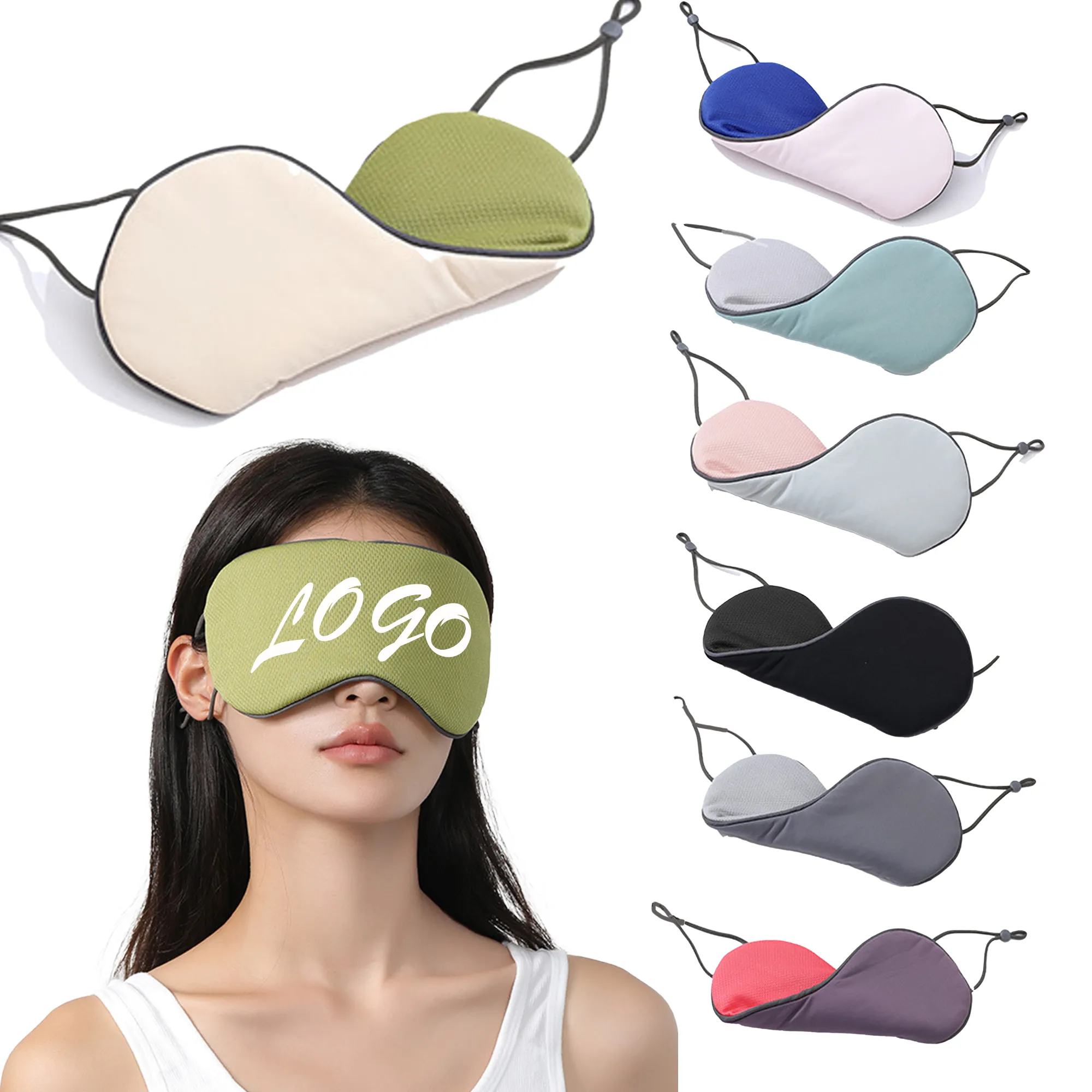 Eye Mask Warm Cool Double Sided Sleep Blackout 1