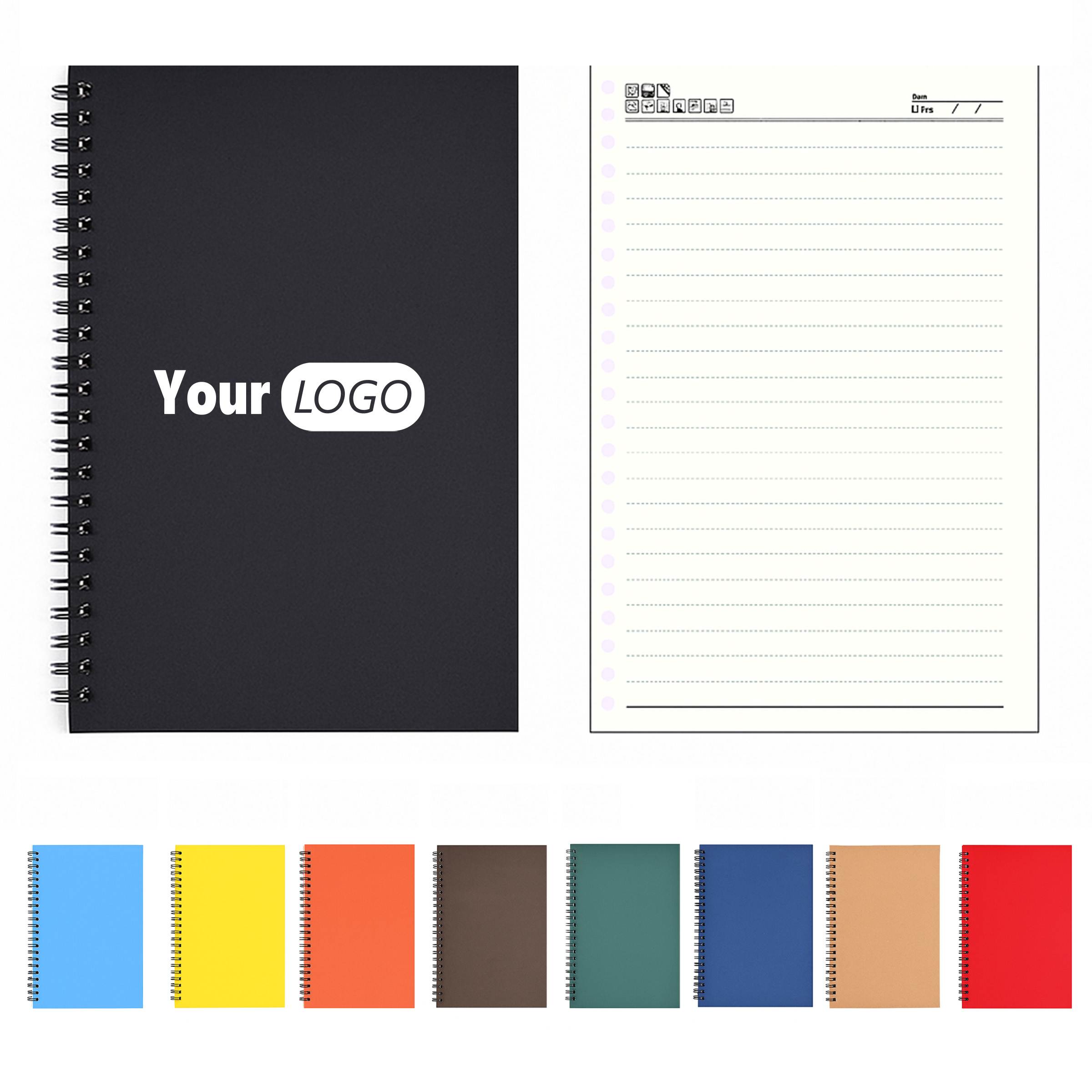 Spiral Notebook With Lined Pages 6