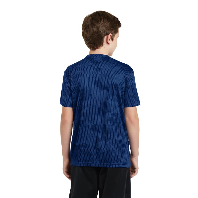 Sport-Tek Youth CamoHex Tee. 56