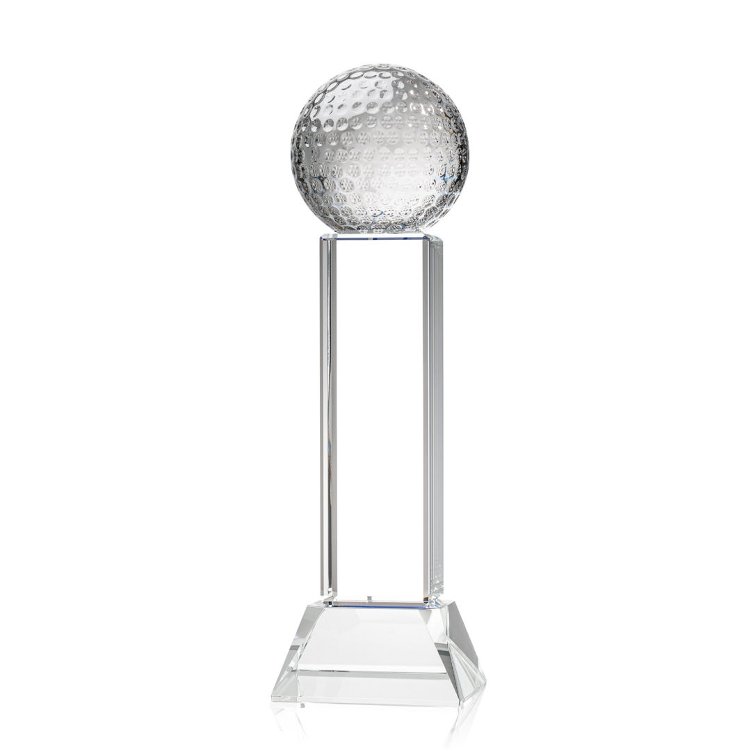 Golf Ball Award on Stowe Base - Clear 5