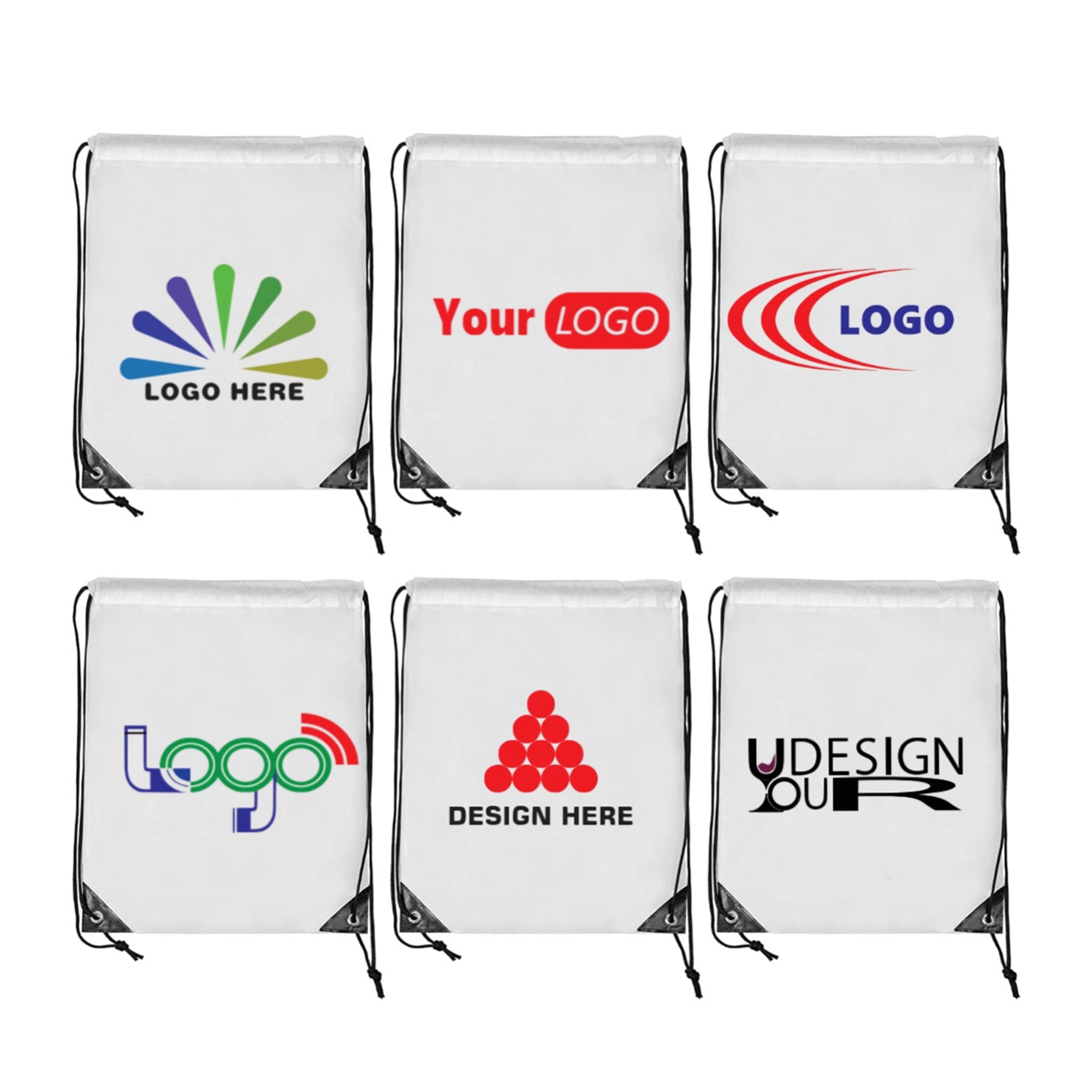 Drawstring Knapsack Travel Organizer Bags 2