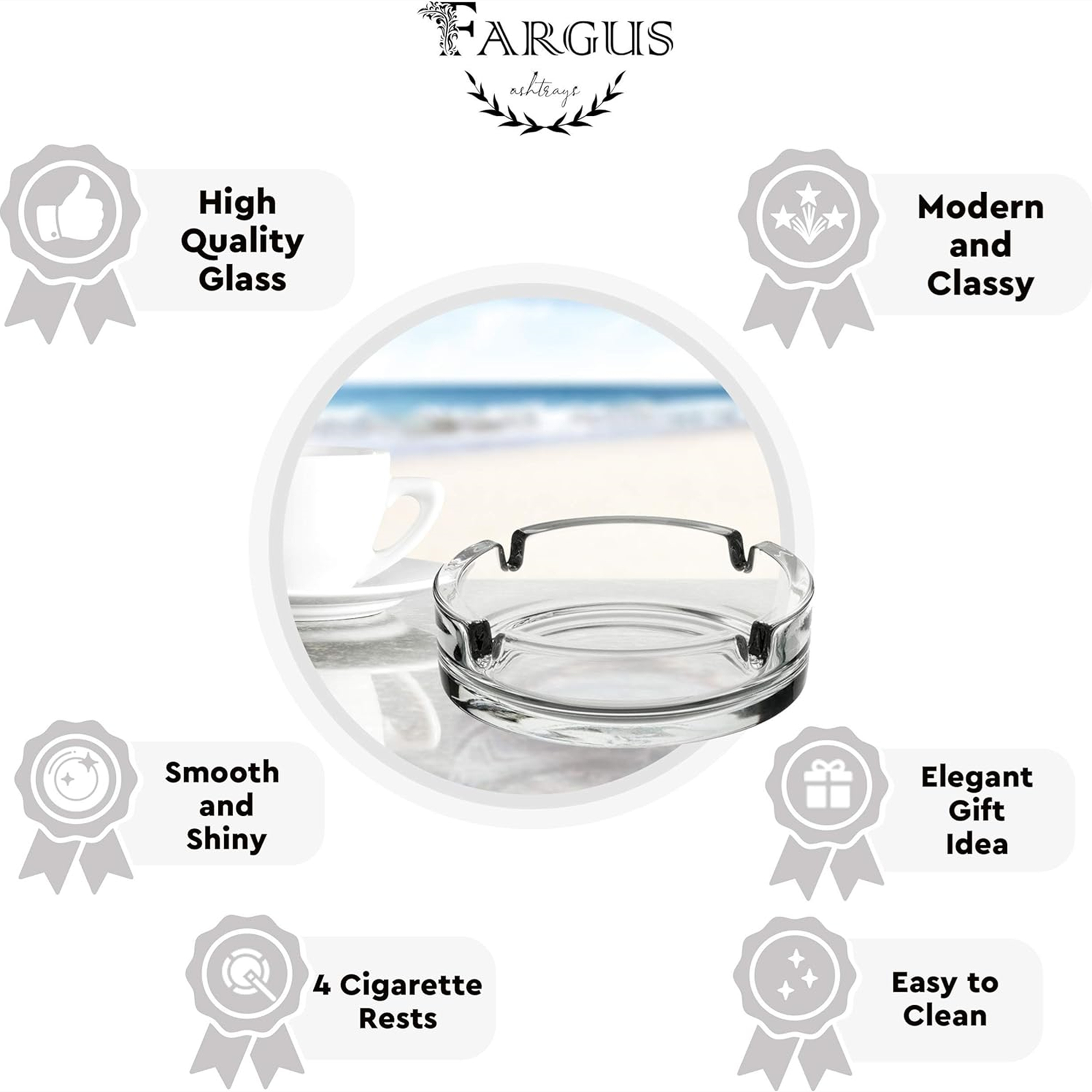 Glass Ashtrays For Cigarettes 4
