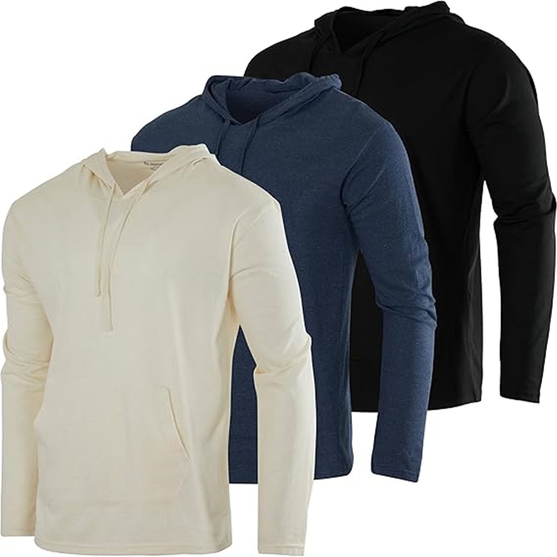 Men's Cotton Drawstring Hoodie, custom hoodie or sweatshirt with logo imprint 9
