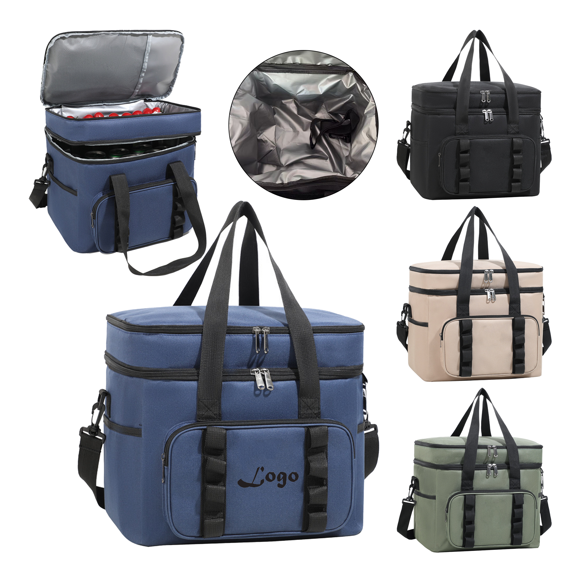 38 Cans Portable Car Food Warmer Cooler Picnic Bags 2