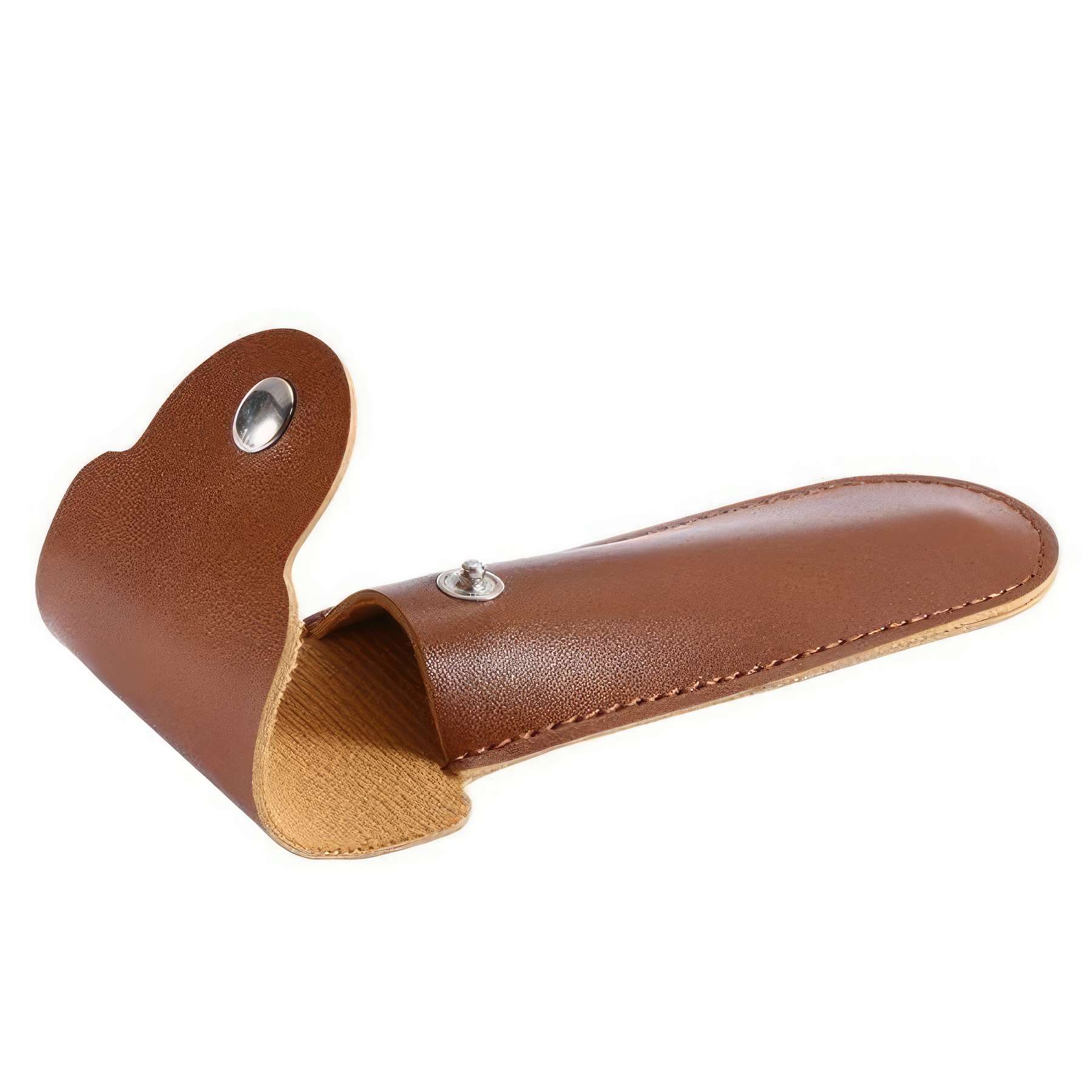 Travel Portable PU Leather Safety Shaving Razor Case 3