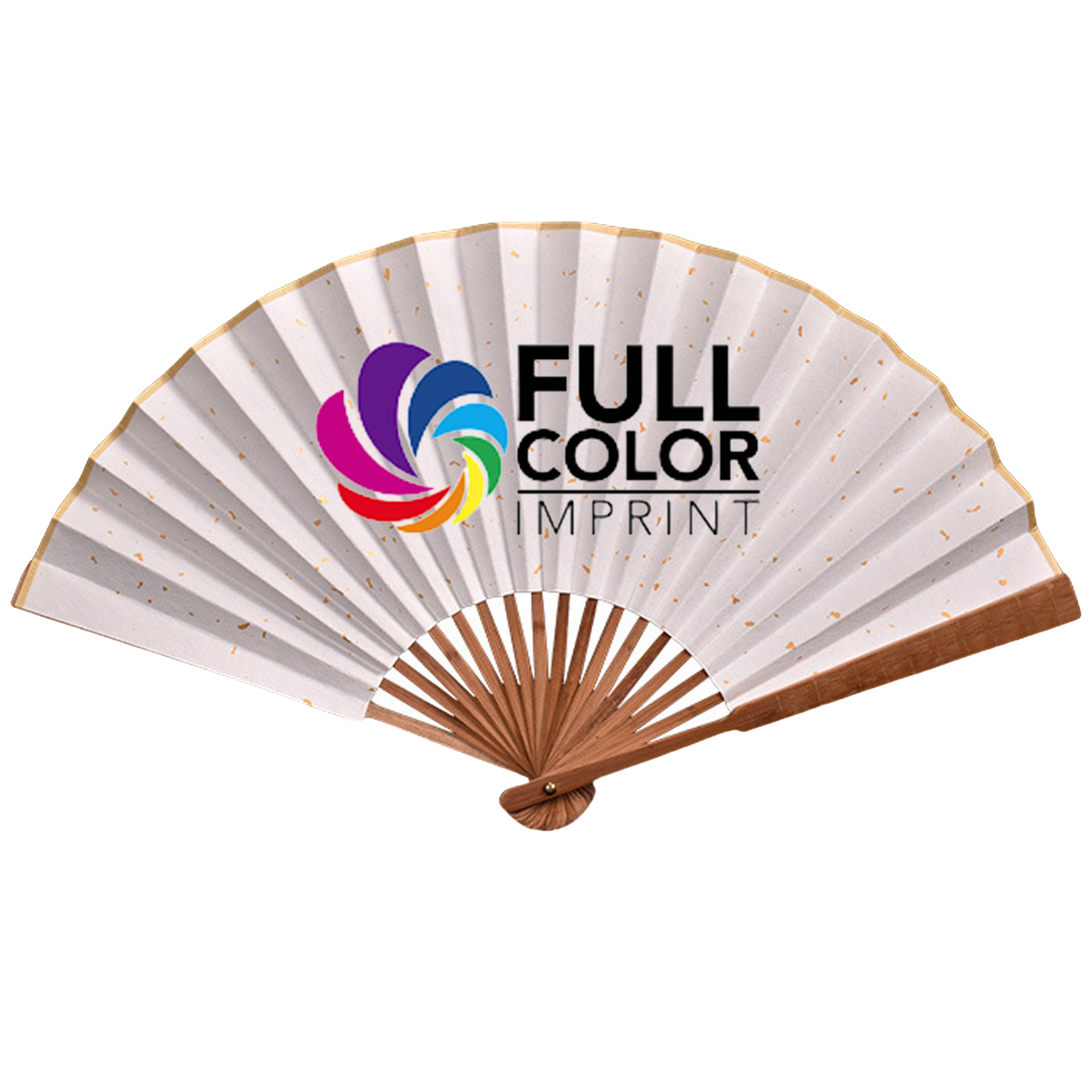 Collapsible Summer Paper Hand Fan MOQ100 2