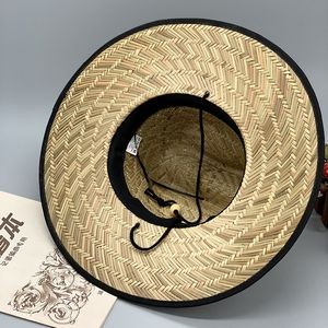 Classic Straw Lifeguard Hat 2