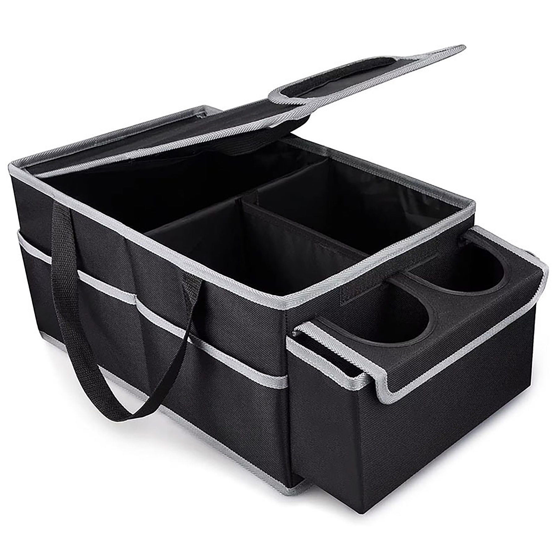 Multi Compartment Foldable Car Seat Storage Bag 5