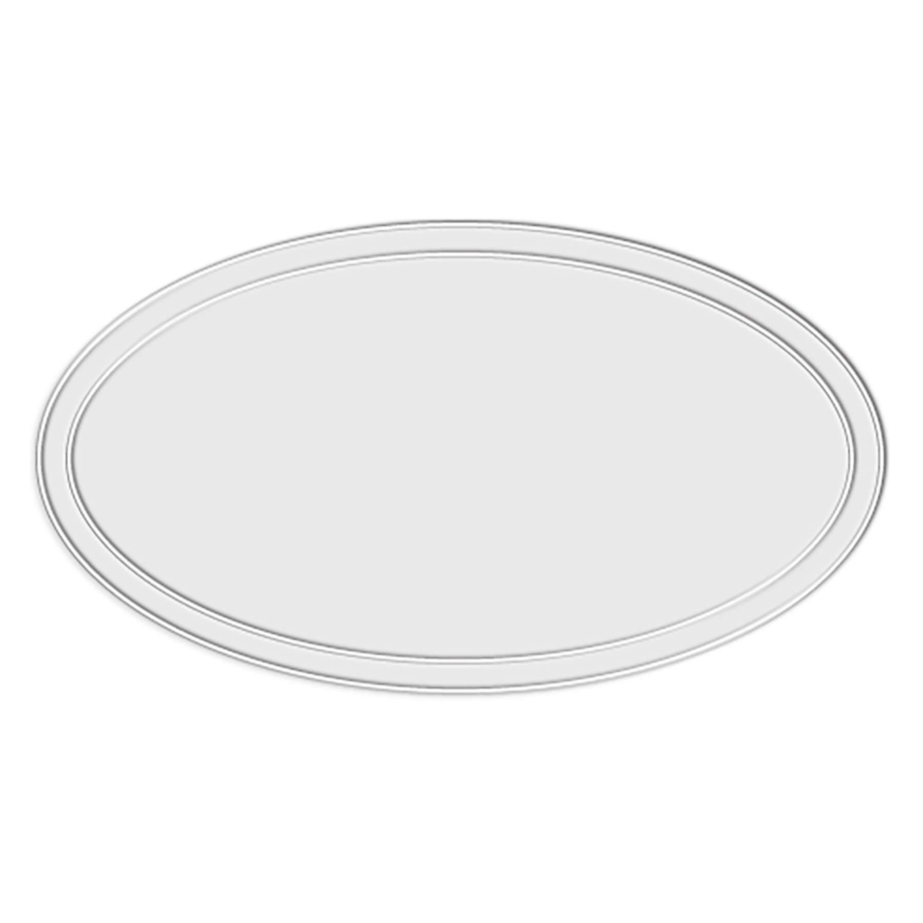 Reflective Oval Shape Sticker 7
