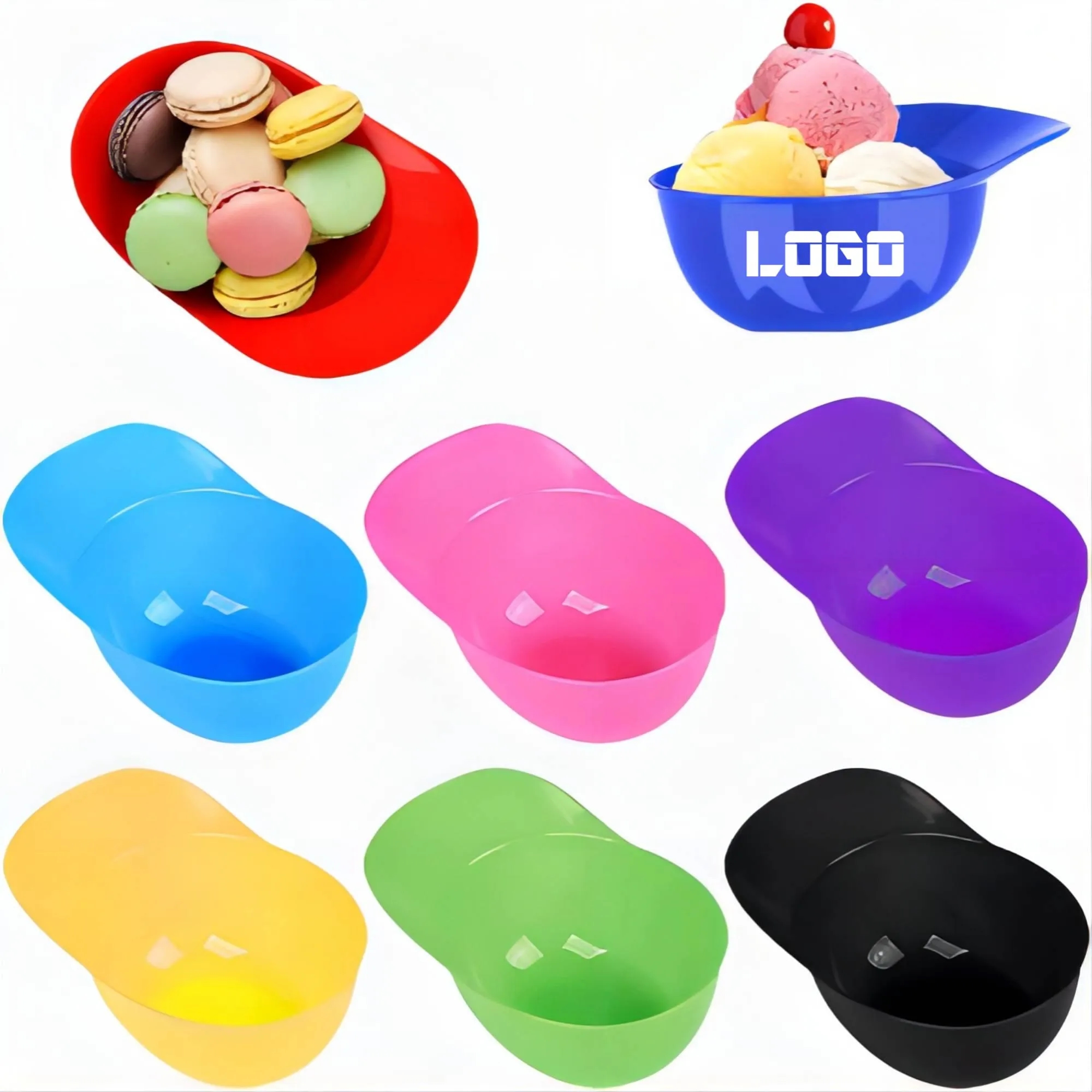 8OZ Mini Helmet Ice Cream Bowl