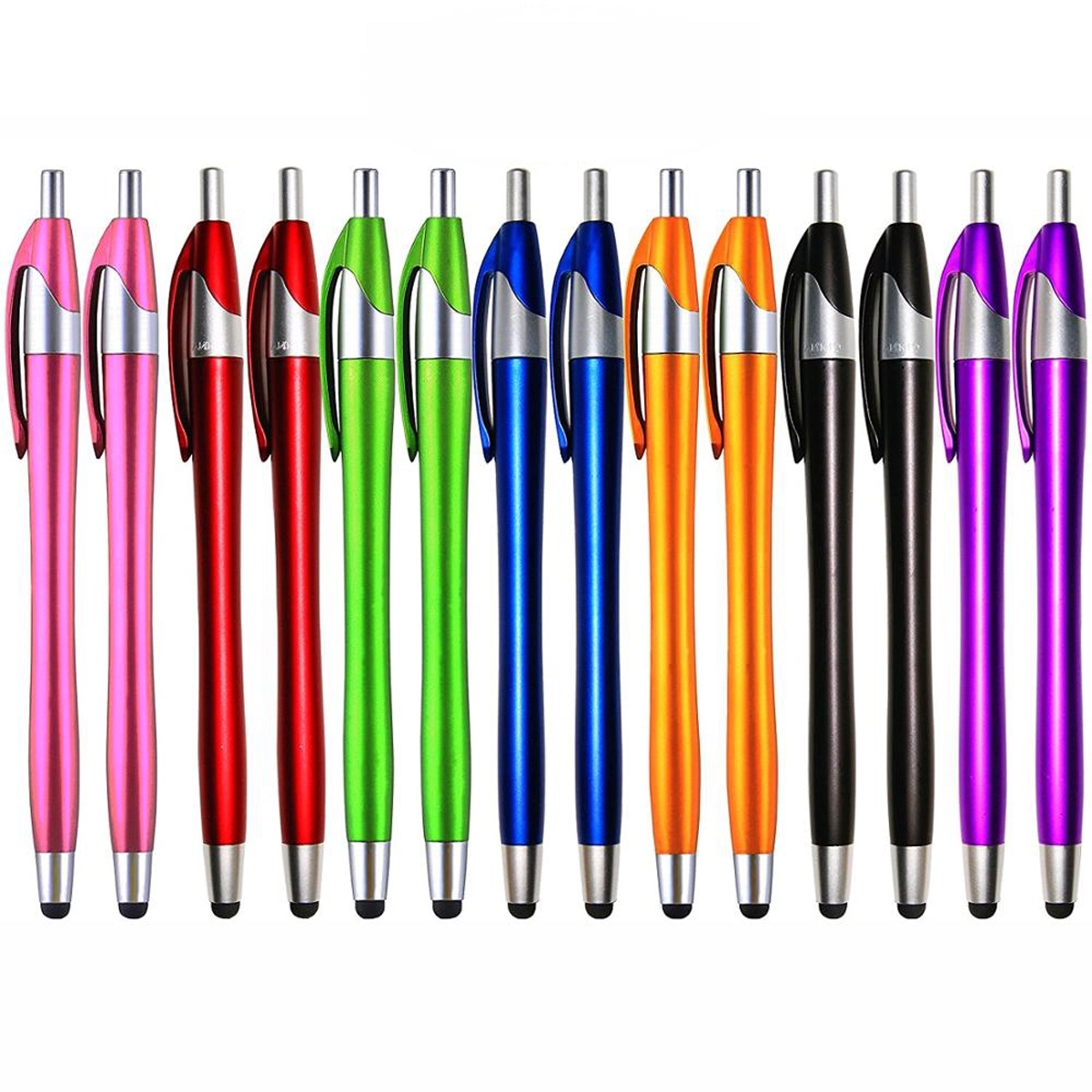 Touch Screen Ballpoint Pen With Stylus 2