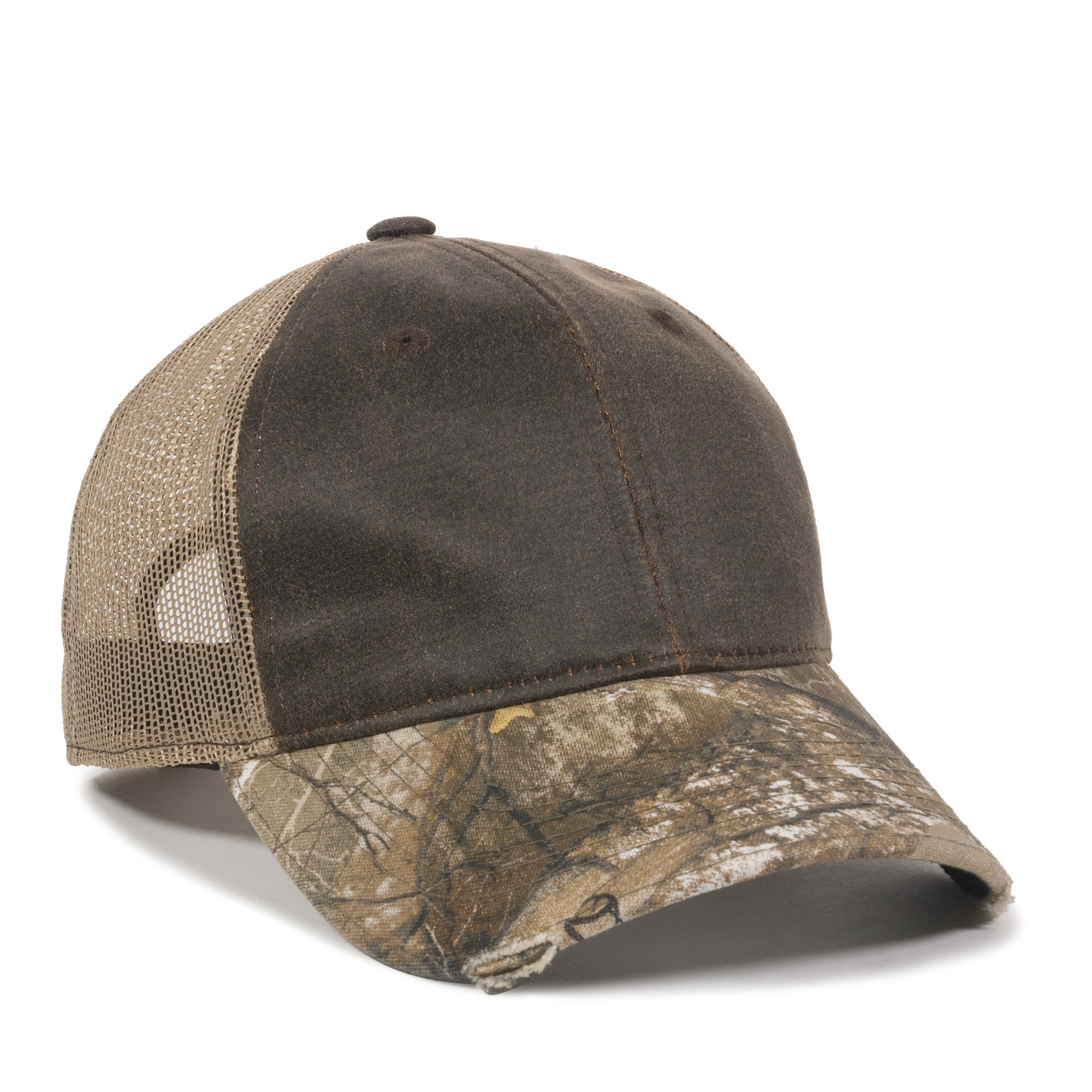 Weathered Cotton Mesh Back 3