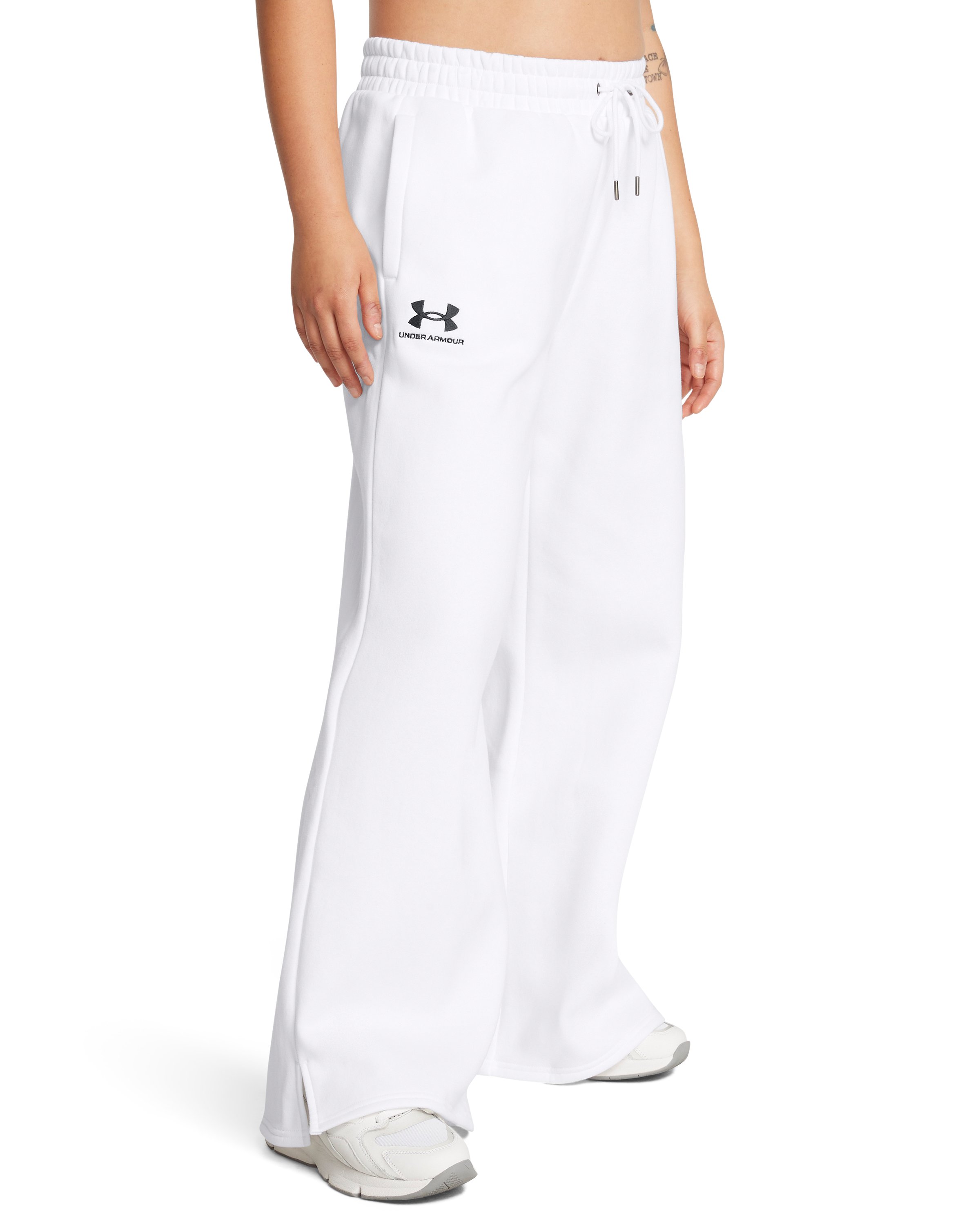 UA Icon Fleece Women's Wide Leg Pants 6